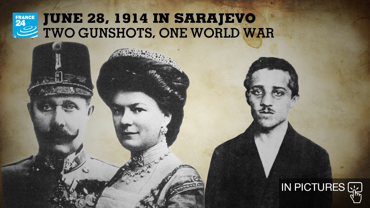 June 28, 1914 in Sarajevo : Two gunshots, one World War