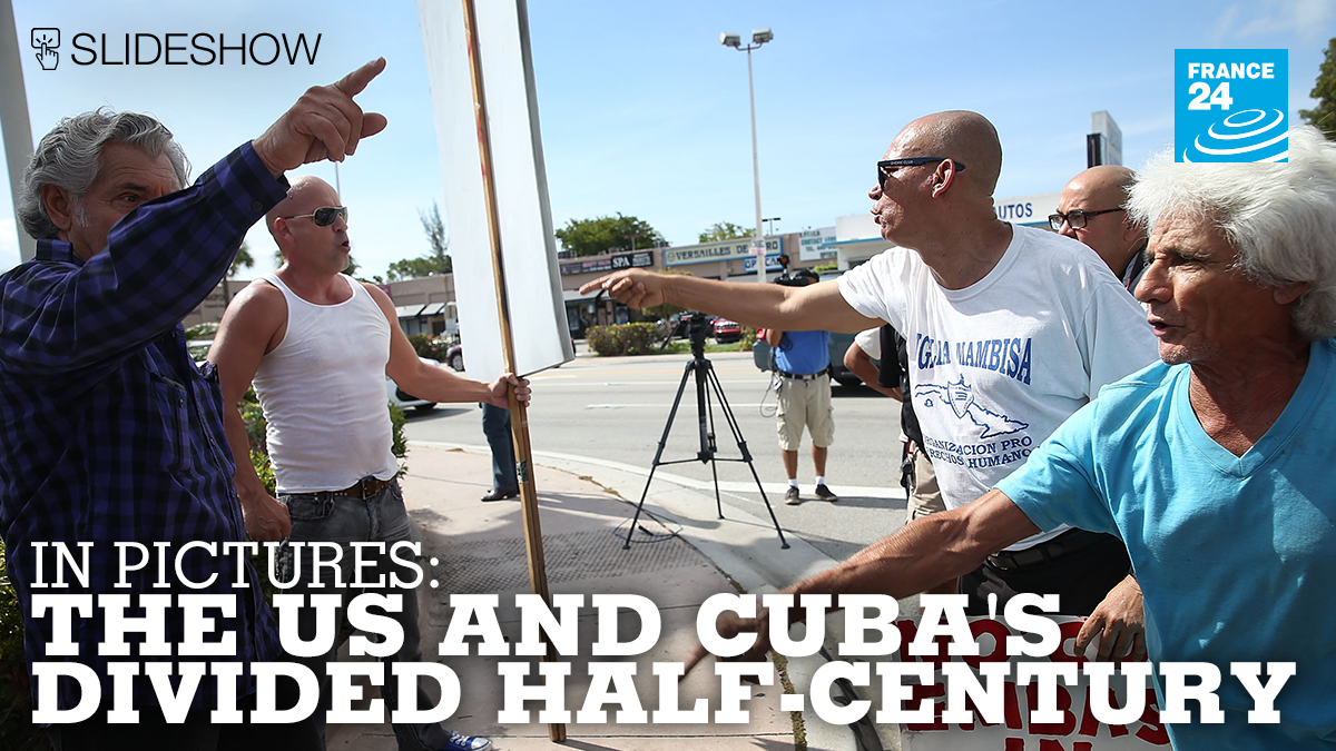 In pictures: The US and Cuba's divided half-century